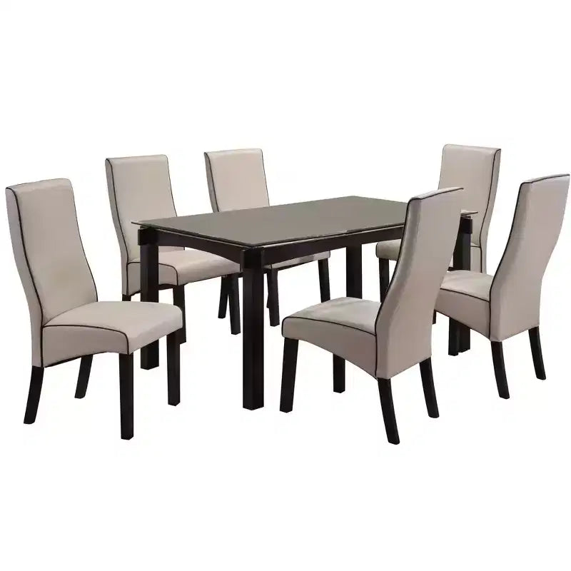 Sedie da pranzo/cucina con rivestimento in similpelle, set da 2 – Sedie da pranzo stile Pentam
