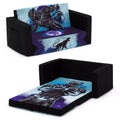 Delta Children Black Panther Cozee Flip-Out Sofa to Lounger
