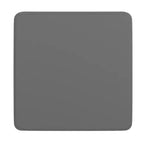 Tavolo pieghevole quadrato in plastica per bambini con gambe bloccabili – Grigio granito, 24"x24", capacità 220 lb