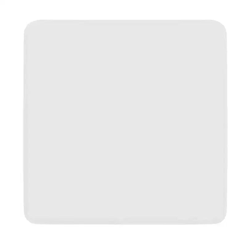 Tavolo pieghevole quadrato in plastica per bambini con gambe bloccabili – Grigio granito, 24"x24", capacità 220 lb