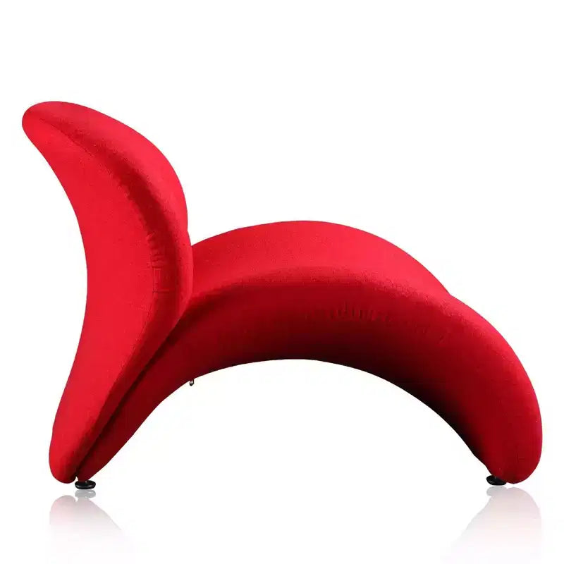 Set di 2 Poltrone Accent Rosebud in Misto Lana – Sedie da Soggiorno Moderne Imbottite