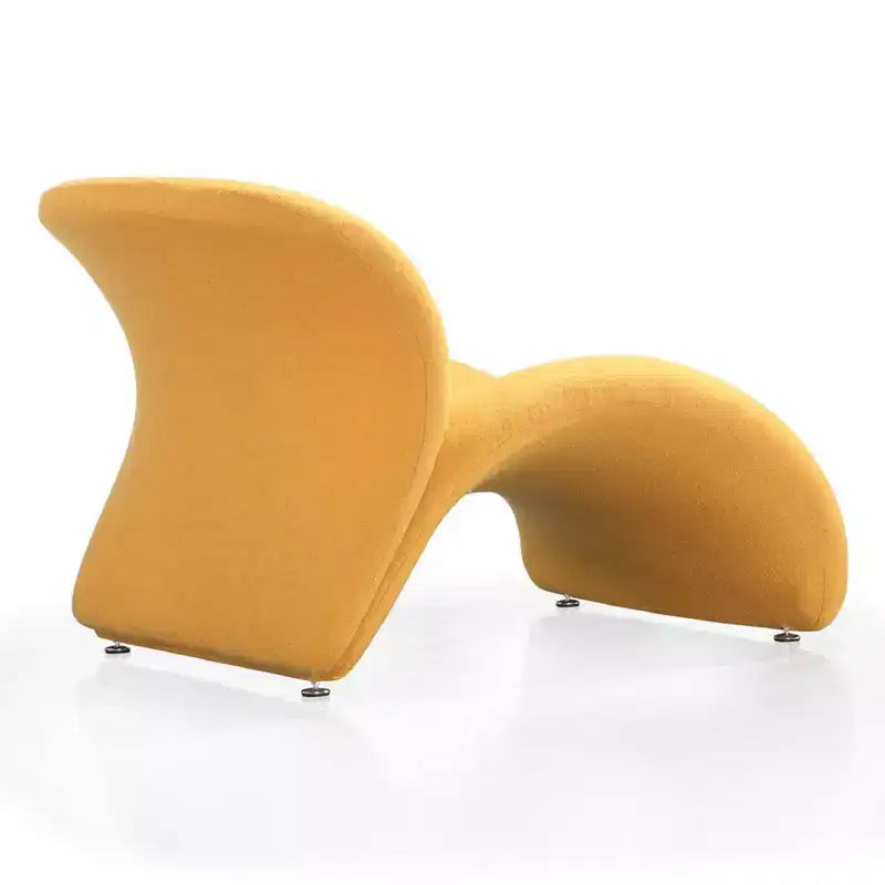 Set di 2 Poltrone Accent Rosebud in Misto Lana – Sedie da Soggiorno Moderne Imbottite