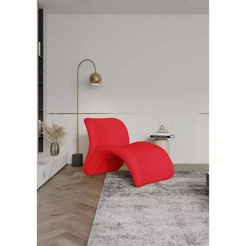 Set di 2 Poltrone Accent Rosebud in Misto Lana – Sedie da Soggiorno Moderne Imbottite
