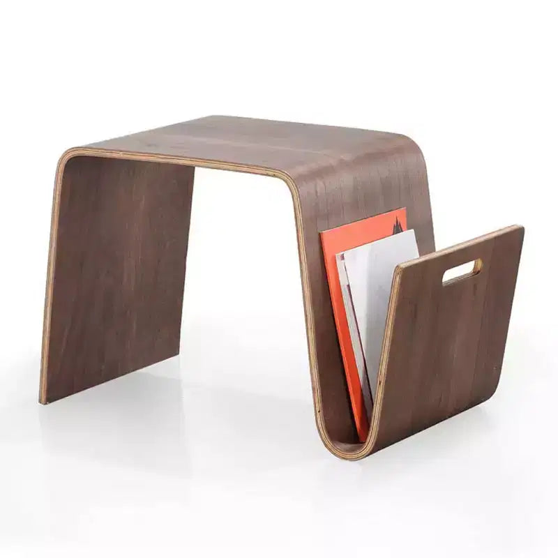 Tavolino Brookside – Compensato e impiallacciatura di frassino, tavolino d'appoggio moderno per salotto