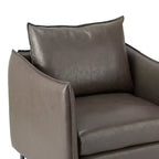 Set di 2 Poltrone Felix in Pelle Vegana con Gambe in Metallo – Sedie d'Accento Moderne per Soggiorno